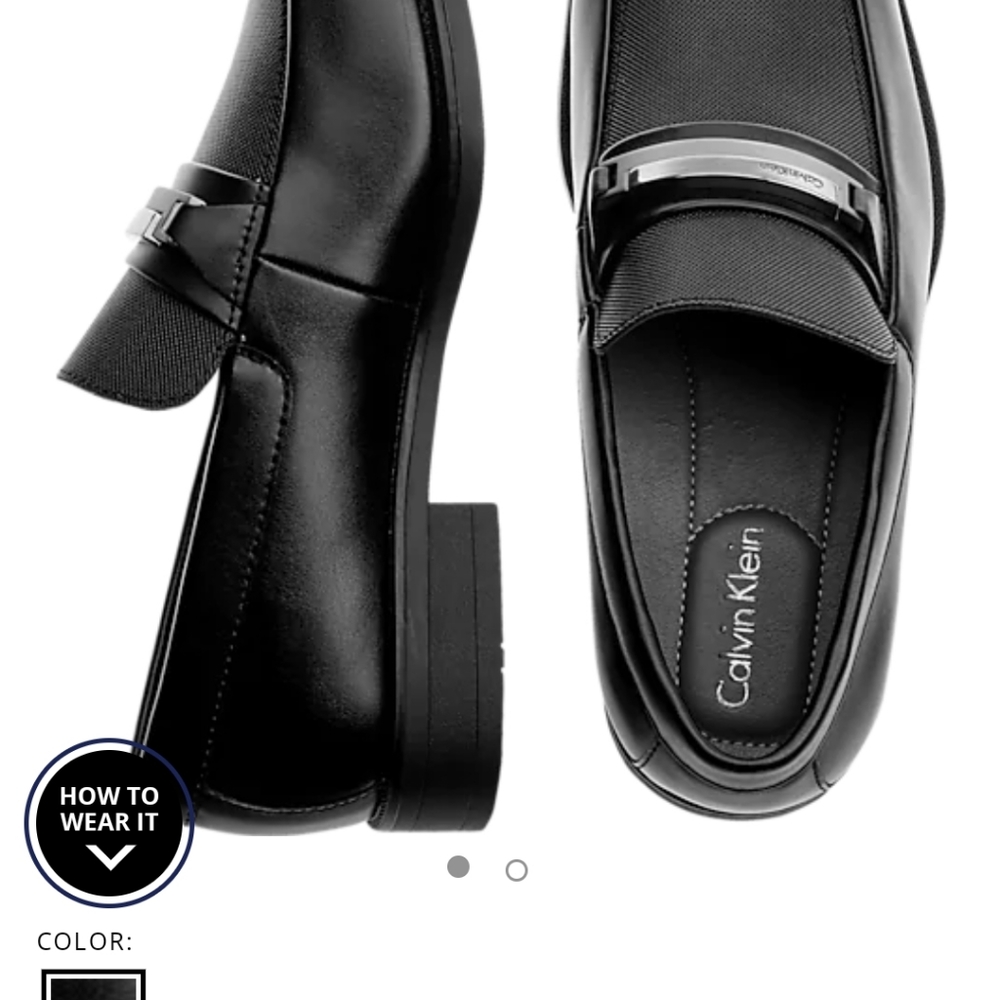 Calvin klein slipon shoes